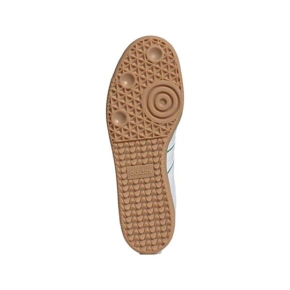 New Adidas Samba OG Shoes Cloud White Green JI2044 Men’s Size 12.5 - Picture 6 of 6